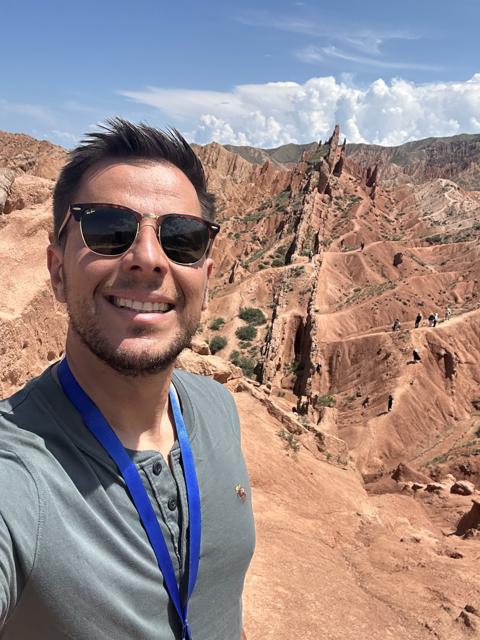 Skazka Canyon, Kyrgyzstan — Fairy Tale Canyon by Lake Issyk-Kul